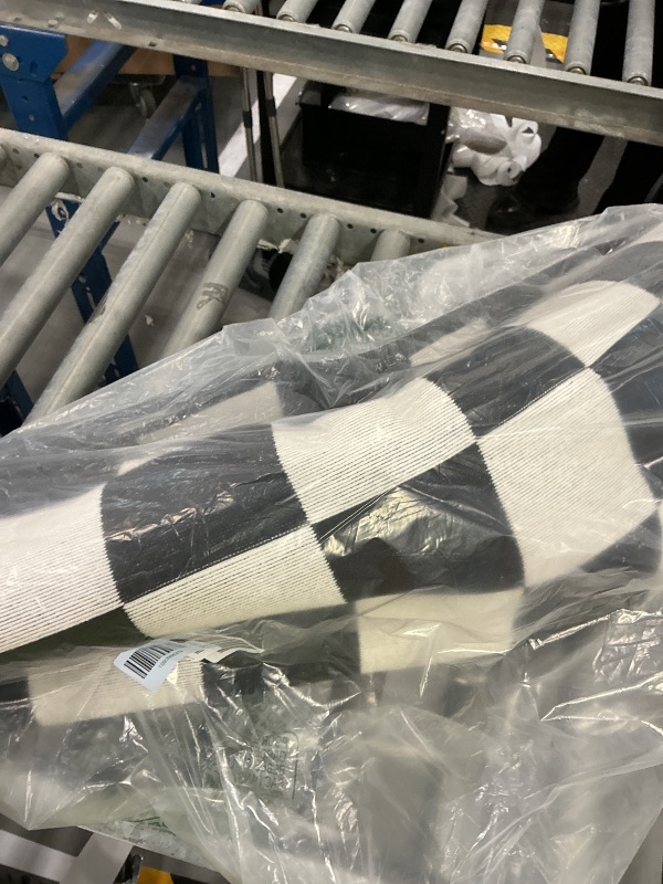 Photo 1 of Seavish 5x8 Ft Checkered Rug