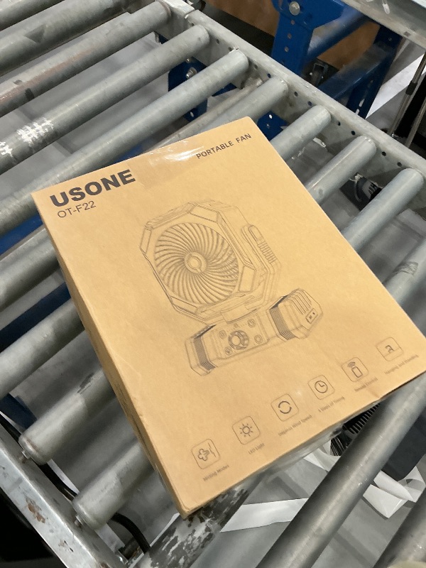 Photo 1 of USONE Portable Misting Fan with LED Light and Timer