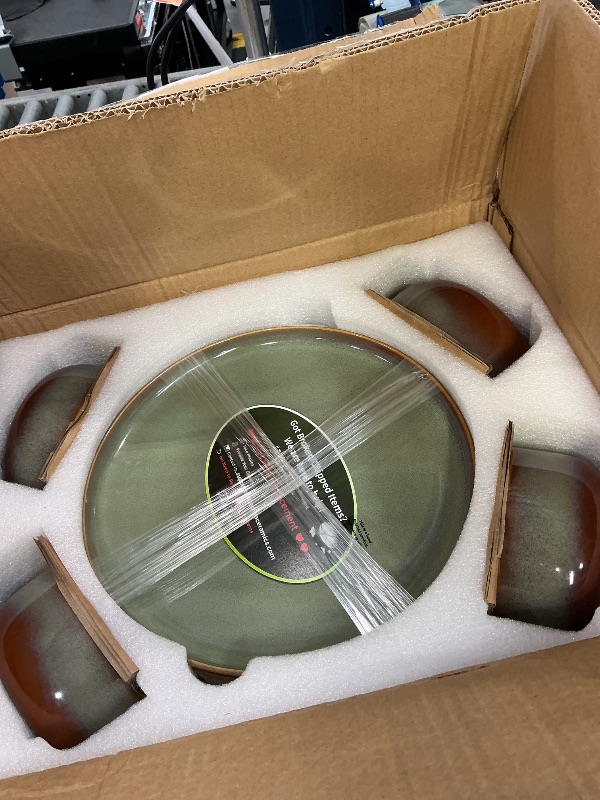 Photo 1 of TheTerra Ceramic Dinnerware Set for 8 - 24 Piece