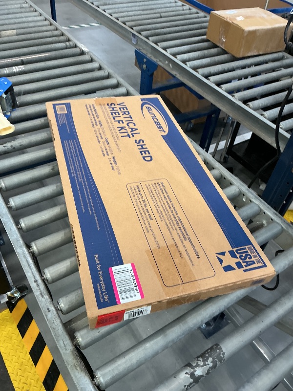 Photo 1 of Suncast 27.75" Vertical Shed Shelf Kit