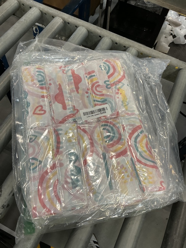 Photo 1 of DEEKI Disposable Toilet Seat Covers - 40 Count Rainbow