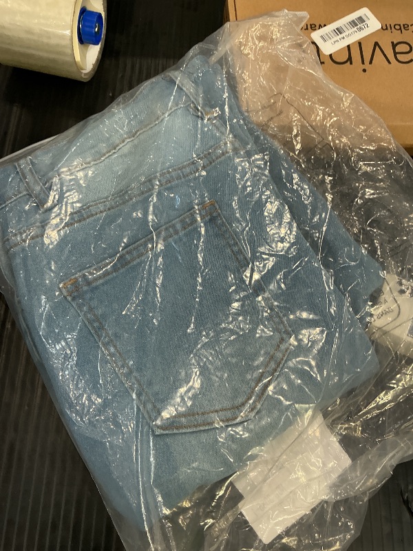 Photo 1 of Lucuna Women's Pearl Ripped Straight Leg Jeans