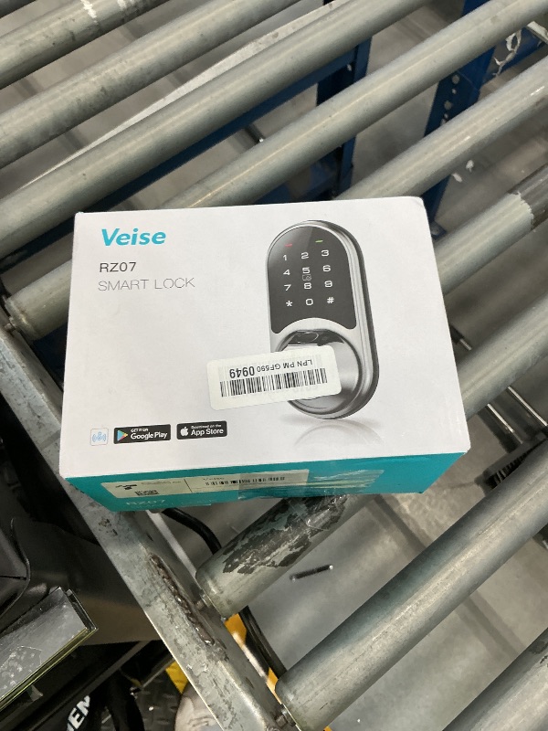 Photo 1 of Veise RZ07 Fingerprint Smart Door Lock Deadbolt, App Control, Satin Nickel