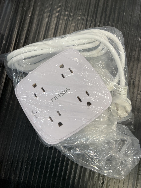 Photo 1 of YISHU Surge Protector Power Strip with 8 Outlets & 4 USB Ports, 6 Ft