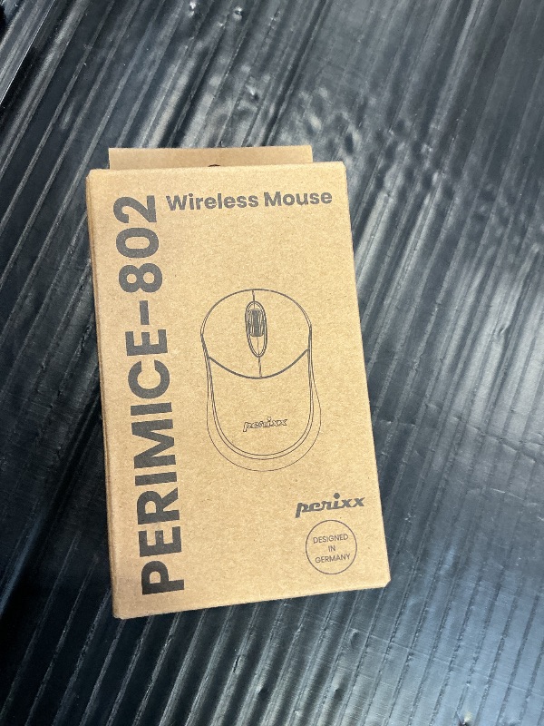 Photo 1 of Perixx PERIMICE-802BL Wireless Bluetooth Mouse - Portable Design - Compatible with Windows, iOS, and Android PC, Laptop, Tablet, and Smartphone - Blue (12142)