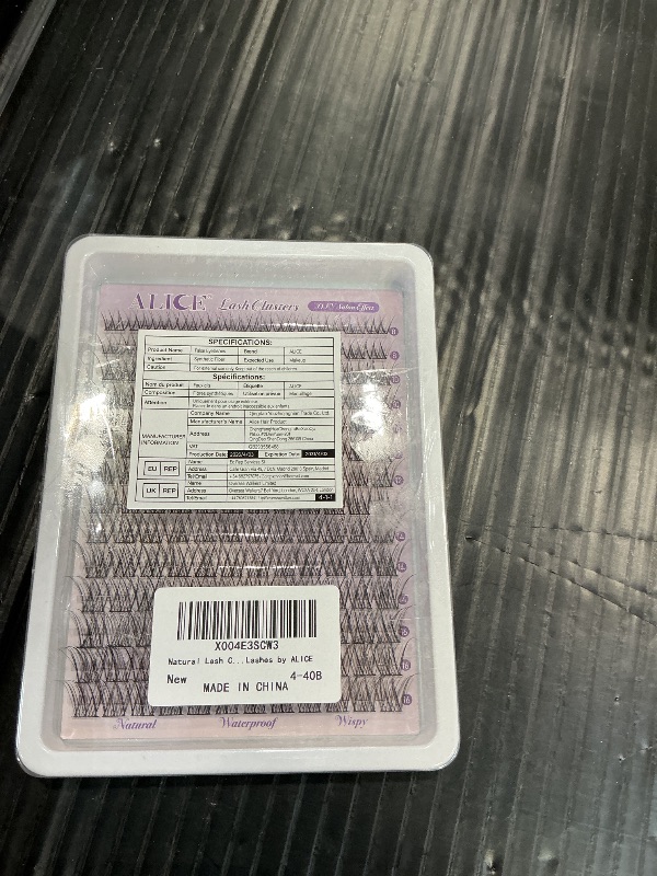 Photo 1 of ALICE Natural Lash Clusters - Wispy Individual Eyelash Extensions (168 Count)