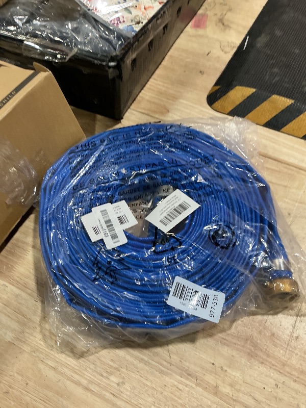 Photo 1 of Geowaky 1" x 50' PVC Water Pump Discharge Hose
