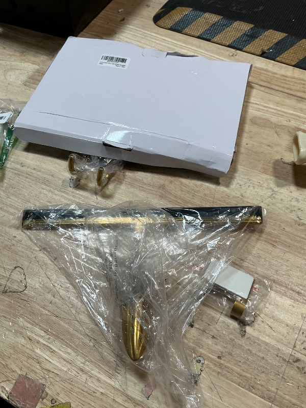 Photo 1 of ALPENKOK 12-Inch Shower Squeegee, Gold