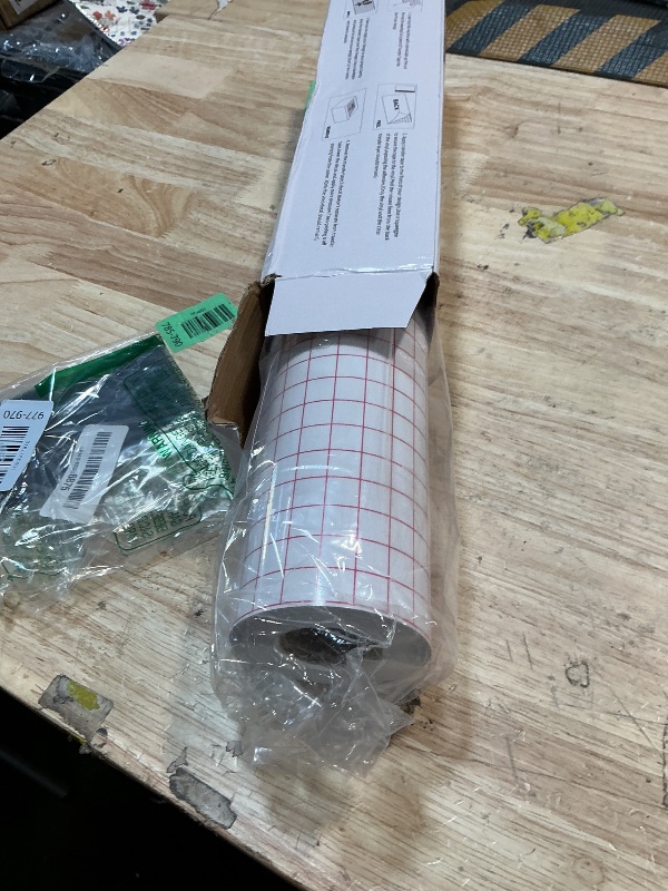 Photo 1 of YRYM HT Vinyl Transfer Tape, 12" x 50 FT, Red