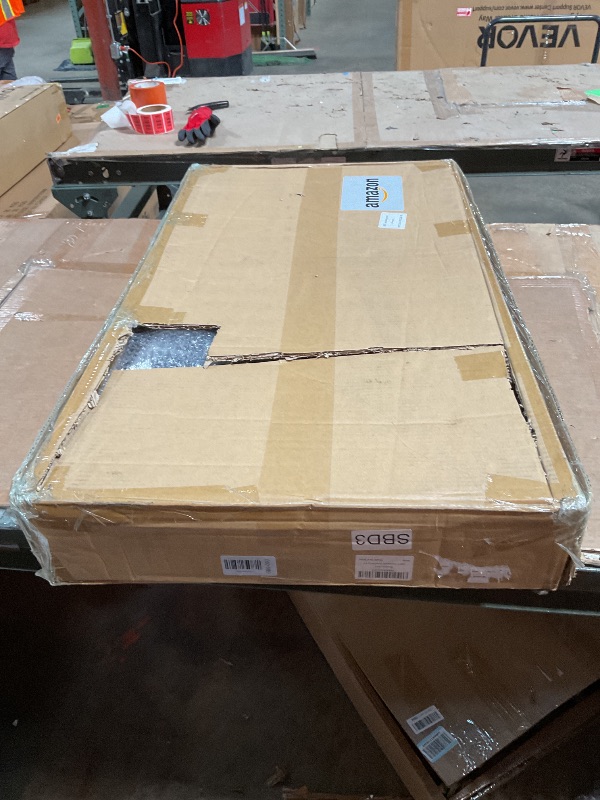 Photo 1 of lukar 2-Tier Cardboard Box Stand with Wheels