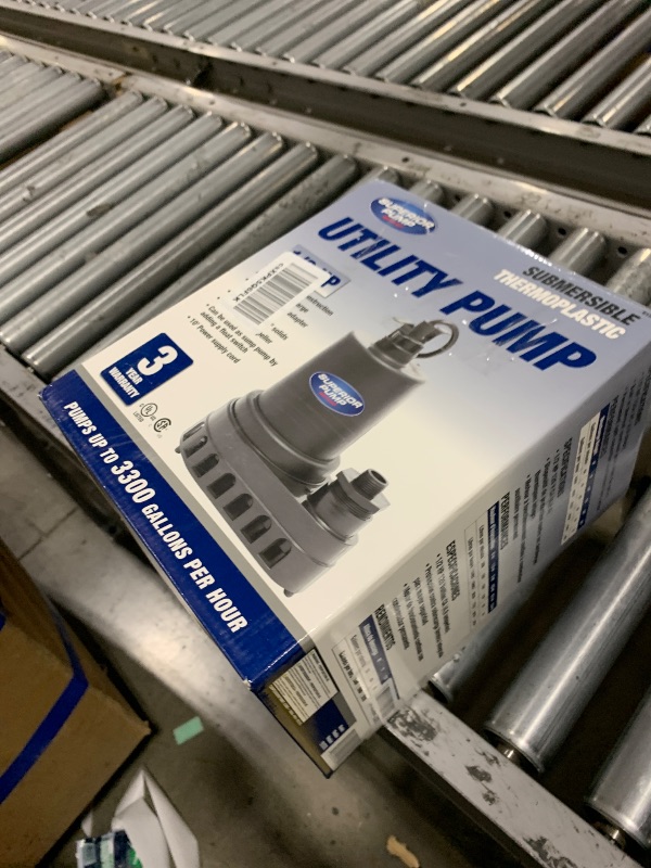 View 2 of Superior Pump 1/2 HP Submersible Utility Pump