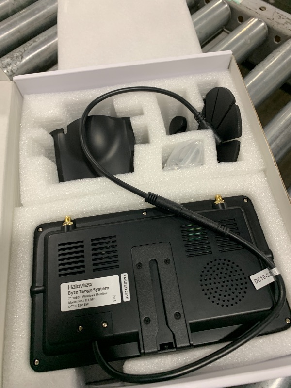 View 3 of Haloview BT7 Wireless RV Backup Camera System with 7" DVR Monitor