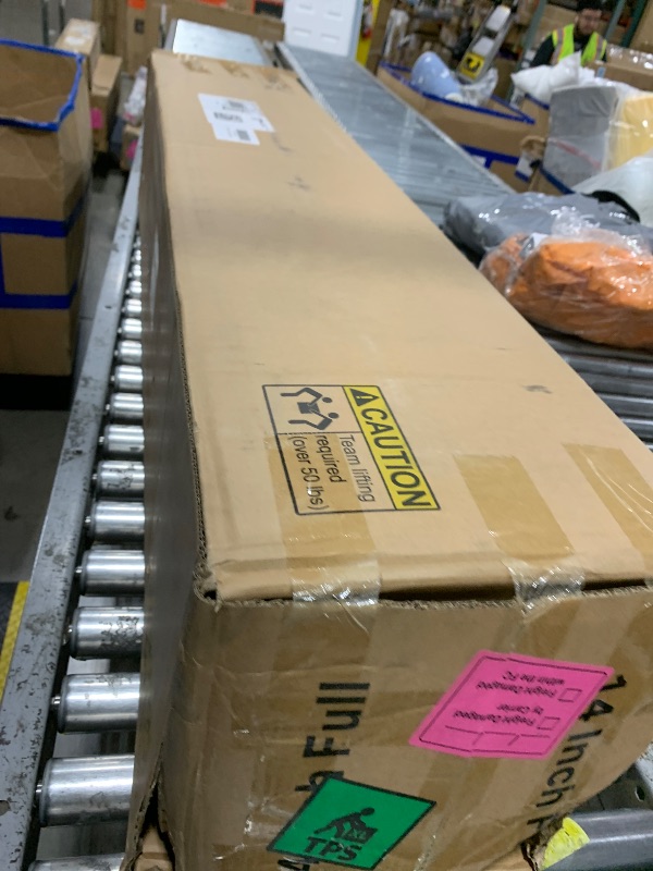 View 3 of Grbsy 14 Inch Hybrid Full Mattress