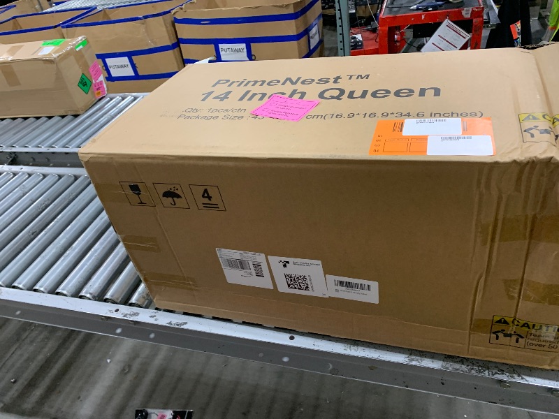 View 2 of Grbsy 14" Hybrid Queen Mattress