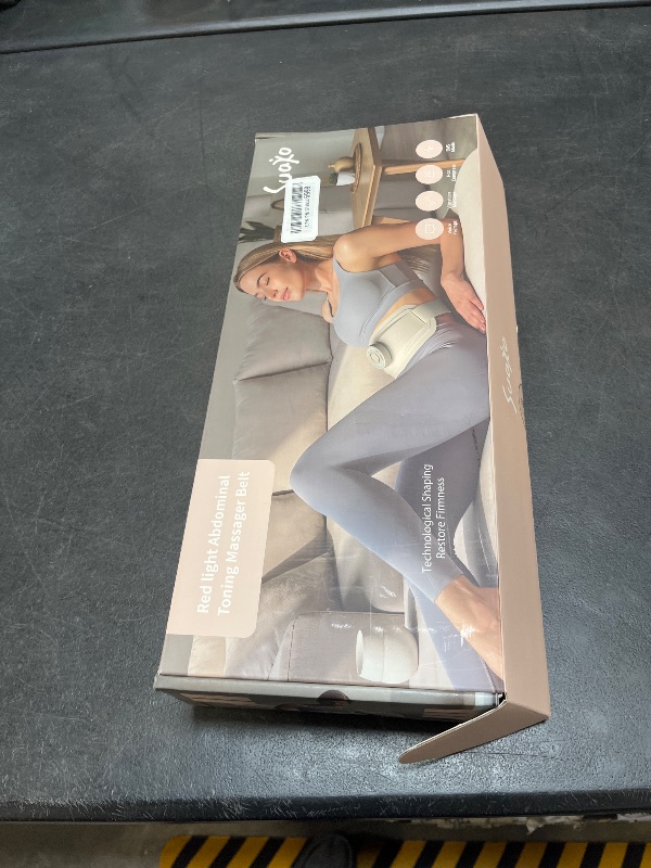 View 3 of Divmceknyy Abdominal Massage Belt with Heat and Red LED