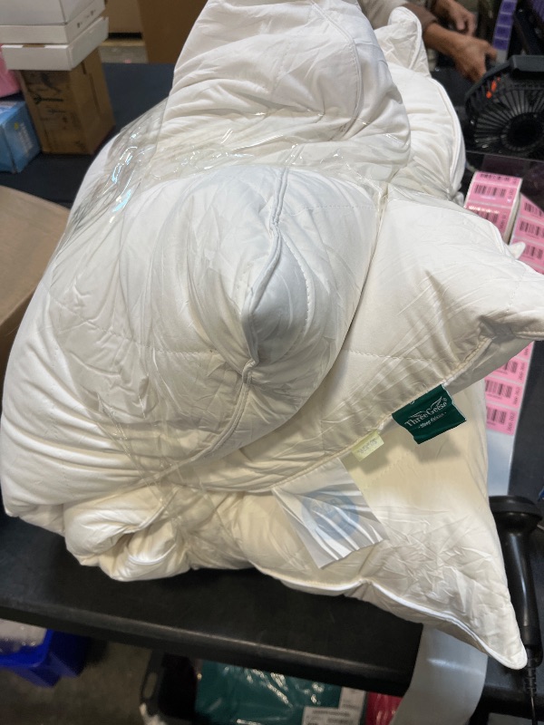 View 2 of Three Geese King Size Down & Feather Pillow Set (2-Pack)
