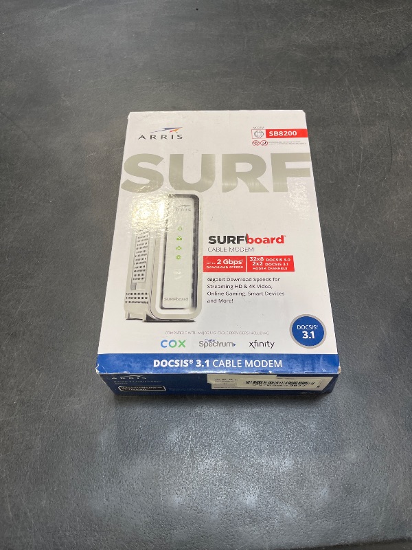 View 3 of ARRIS SURFboard SB8200 DOCSIS 3.1 Cable Modem