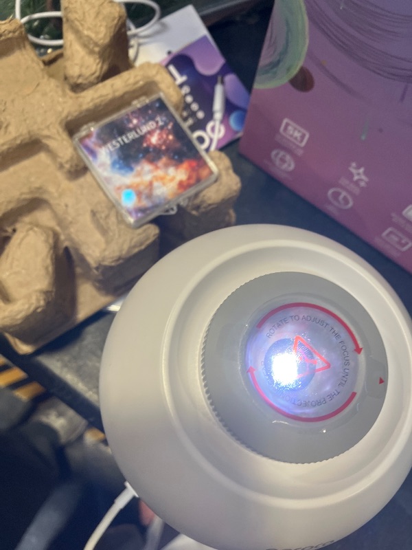 View 5 of POCOCO Galaxy Star Projector with 5K Discs