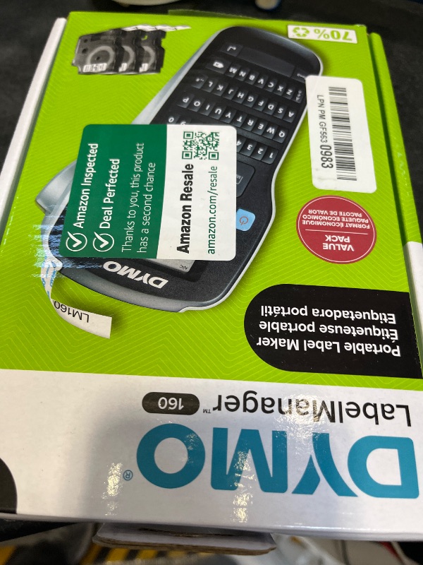 View 2 of DYMO LabelManager 160 Label Maker Bundle