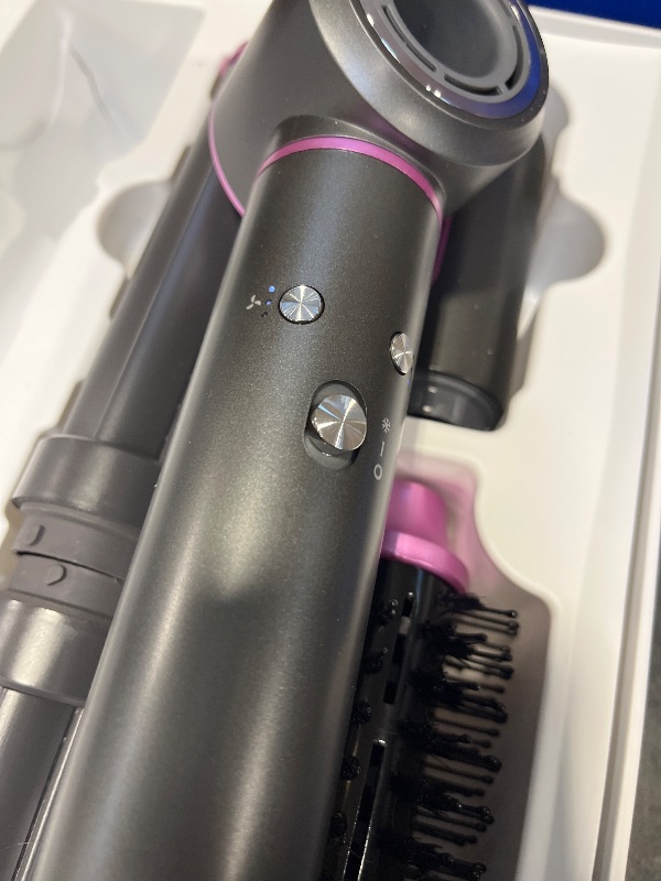 View 5 of Funflow 5-in-1 Hair Styler with Auto Curling