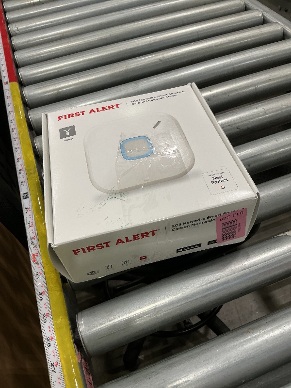 View 3 of First Alert SC5 Hardwire Smart Smoke & Carbon Monoxide Alarm