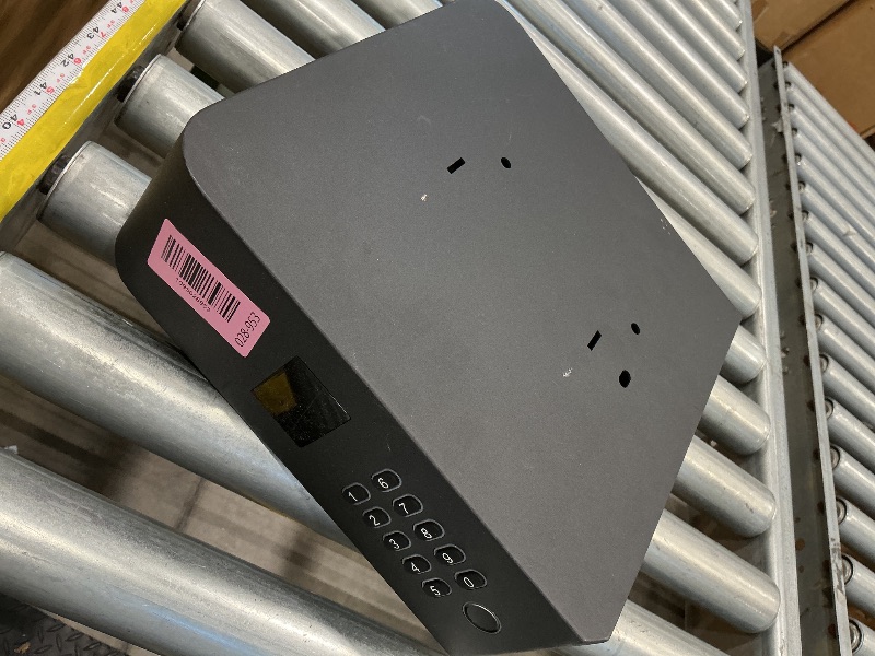 View 1 of Holewor Biometric Pistol Safe with Mount - Fingerprint & Passcode