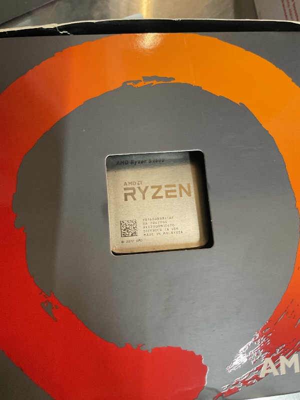 View 3 of AMD Ryzen 5 1600 Processor with Wraith Spire Cooler (YD1600BBAEBOX)