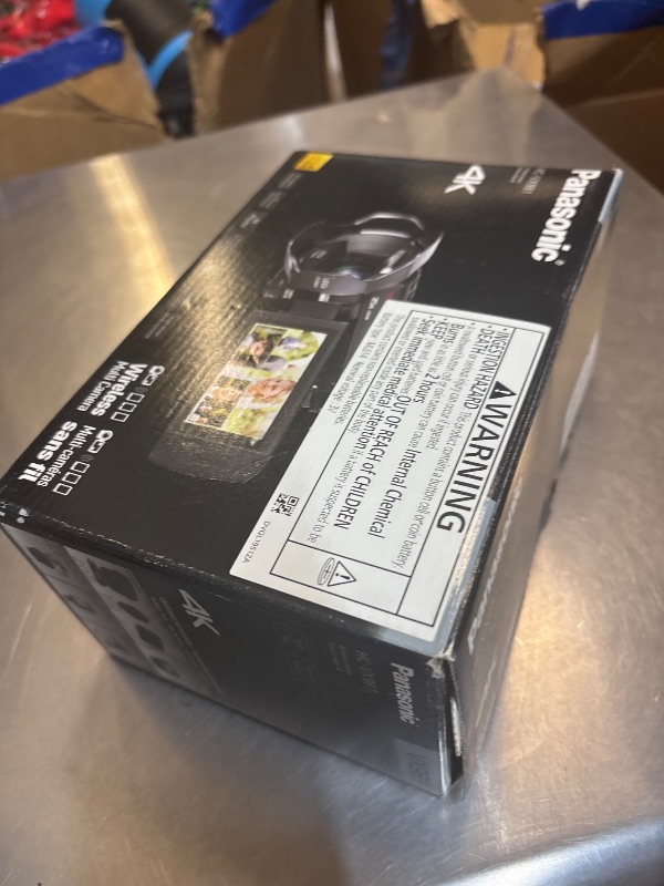 View 6 of Panasonic 4K Ultra HD Video Camera Camcorder HC-VX981K, 20X Optical Zoom, 1/2.3-Inch BSI Sensor, HDR Capture, Wi-Fi Smartphone Multi Scene Video Capture (Black)