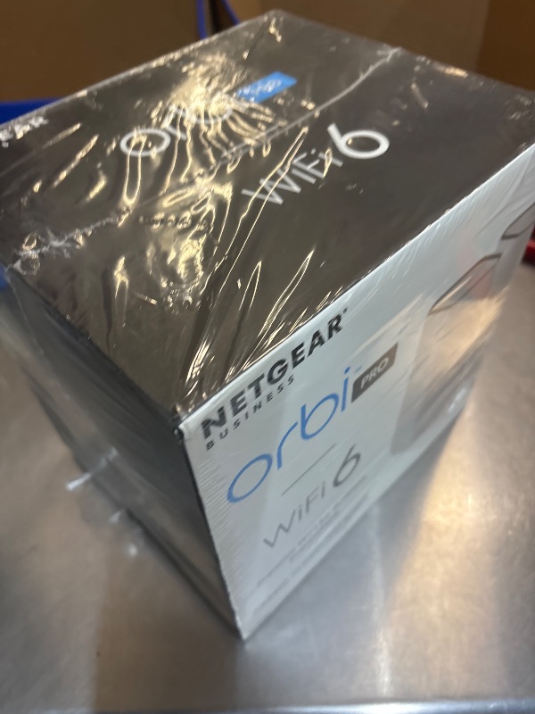 View 2 of NETGEAR Orbi Pro WiFi 6 AX5400 Tri-Band Mesh System (2-Pack)