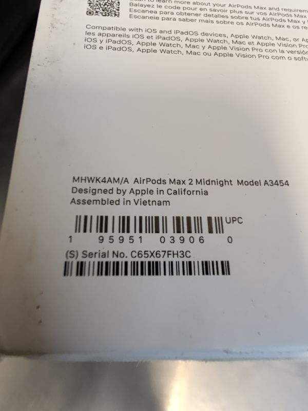 View 2 of Apple AirPods Max 2 Wireless Over-Ear Headphones