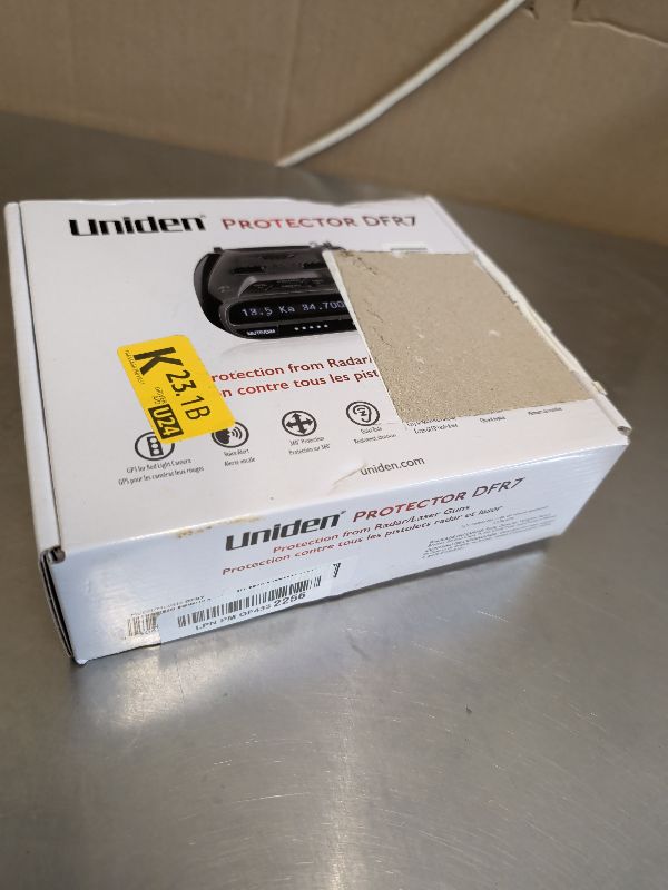 View 3 of Uniden DFR7 Laser/Radar Detector, Super Long-Range, GPS with Mute Memory
