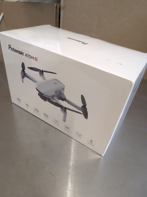 View 4 of Potensic ATOM 2 Drone with Camera for Adults 4K, 10KM Range, Fly More Combo