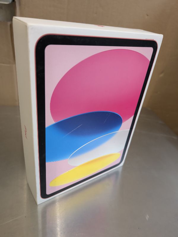 View 4 of Apple iPad 11-inch: A16 chip, 11-inch Model, Liquid Retina Display, 128GB, Wi-Fi 6, 12MP Front/12MP Back Camera, Touch ID, All-Day Battery Life — Pink