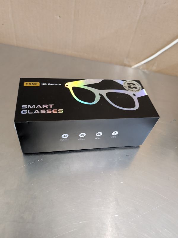 View 3 of AMZISH AI Smart Glasses with 20MP HD Camera