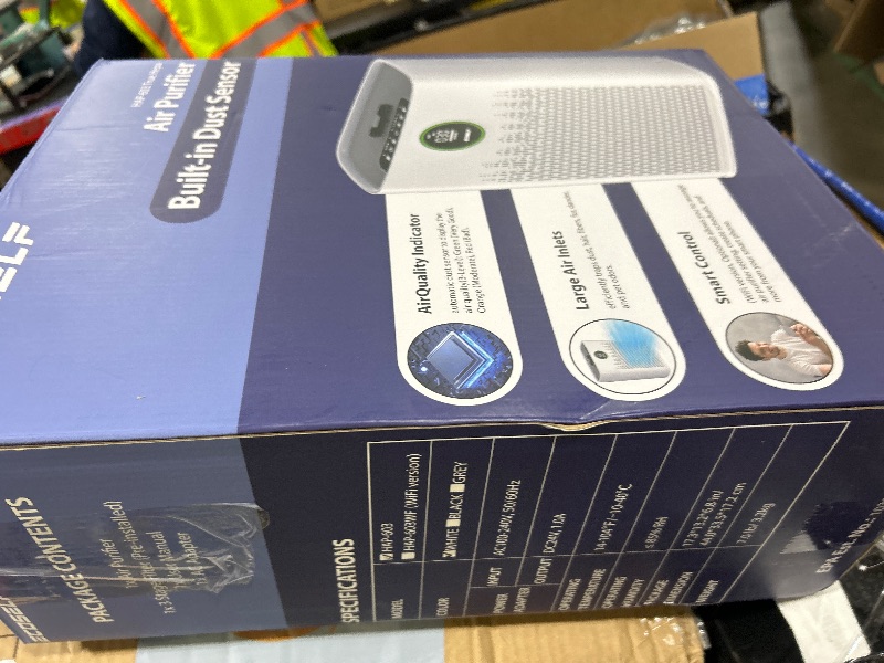 View 5 of ECOSELF Air Purifier for Large Room (2400 sq ft) with True HEPA Filter