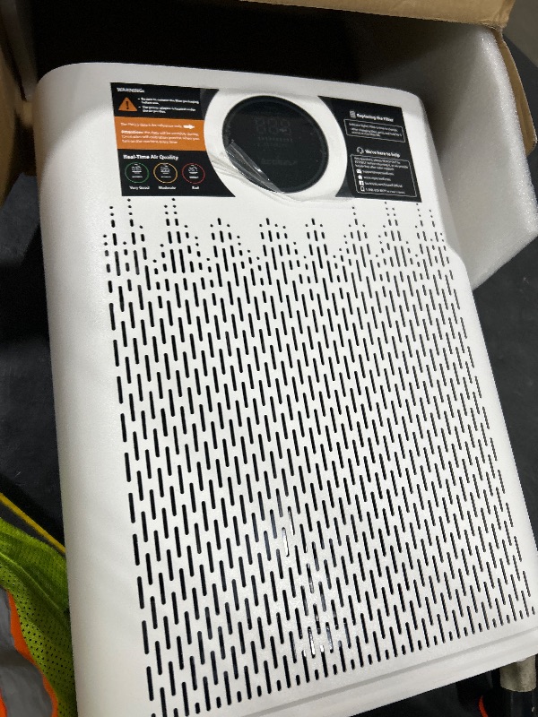 View 2 of ECOSELF Air Purifier for Large Room (2400 sq ft) with True HEPA Filter
