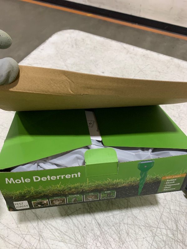 View 3 of BORHOOD Ultrasonic Mole Repellent Stakes - 8 Pack