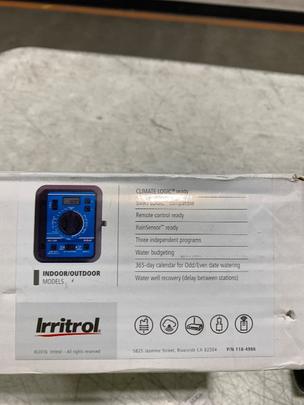 View 3 of Irritrol Rain Dial 6 Station Irrigation Controller