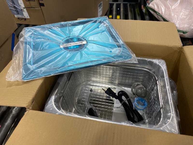 View 2 of VEVOR 10L Sonic Cleaner with Heater & Timer