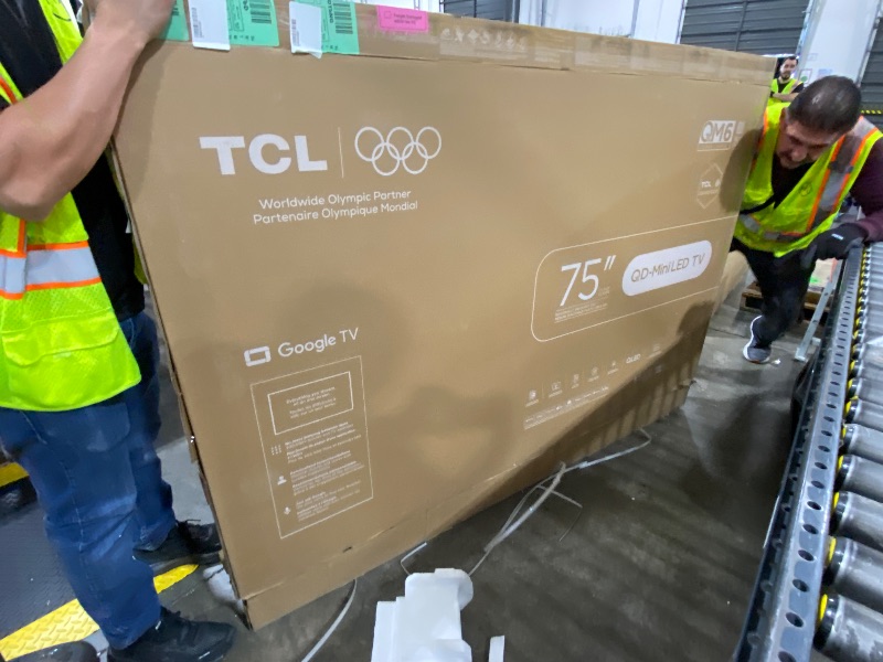 View 4 of TCL 75 Inch QM6K Series QLED Mini LED 4K HDR Smart Google TV, 75QM6K