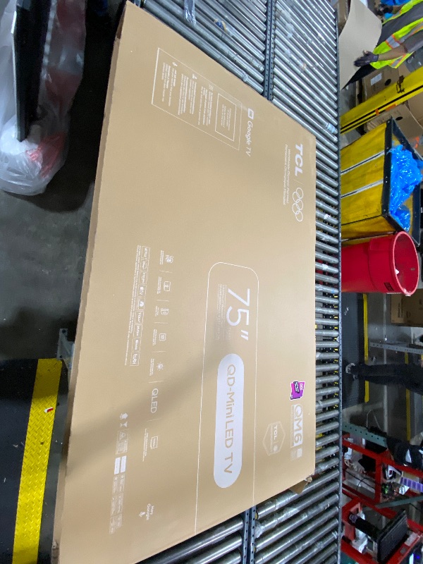 View 2 of TCL 75 Inch QM6K Series QLED Mini LED 4K HDR Smart Google TV, 75QM6K