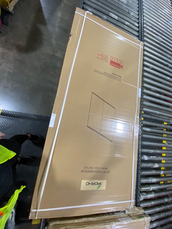 View 4 of Amorho Gym Mirror, 65"x30" - 2 Pack
