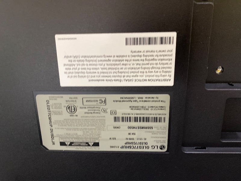 View 4 of LG 77 inch Class LG OLED evo AI C6H 4K Smart TV 2026