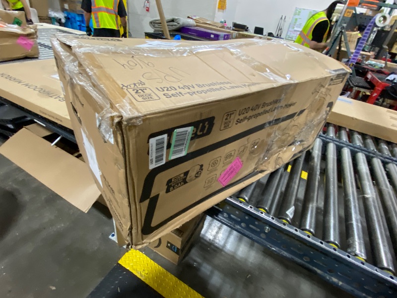 View 3 of Litheli Self-Propelled Lawn Mower 21", 2 x 8.0Ah Battery Powered Electric Lawn Mower