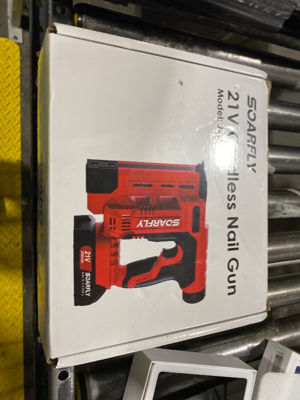 View 3 of SOARFLY 18 Gauge Cordless Brad Nailer Stapler