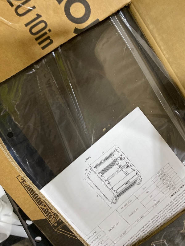 View 3 of Tecmojo 12U 10-inch Mini Server Rack Cabinet