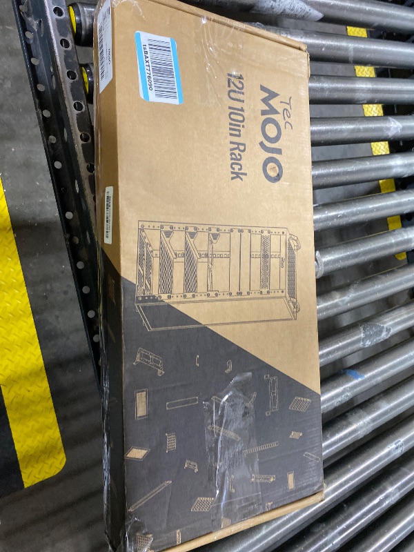 View 2 of Tecmojo 12U 10-inch Mini Server Rack Cabinet