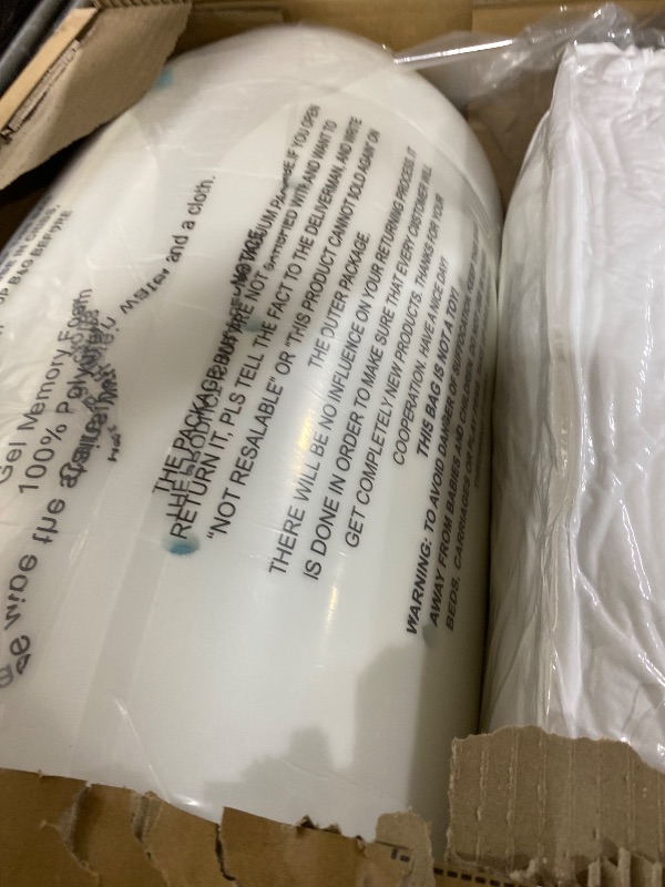 View 3 of Bedlore King Size 4-Inch Memory Foam Mattress Topper