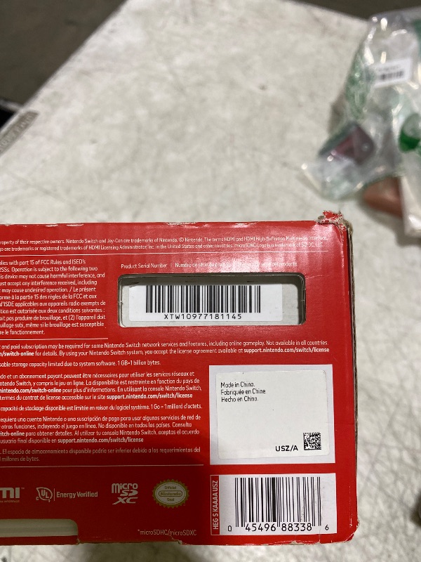 View 3 of Nintendo Switch OLED Model w/ White Joy-Con