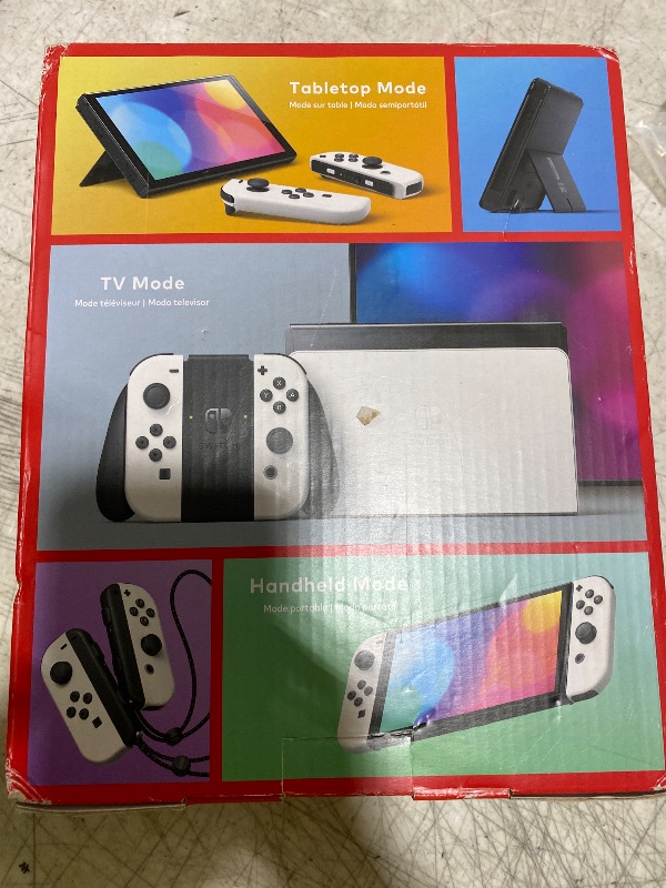 View 6 of Nintendo Switch OLED Model w/ White Joy-Con